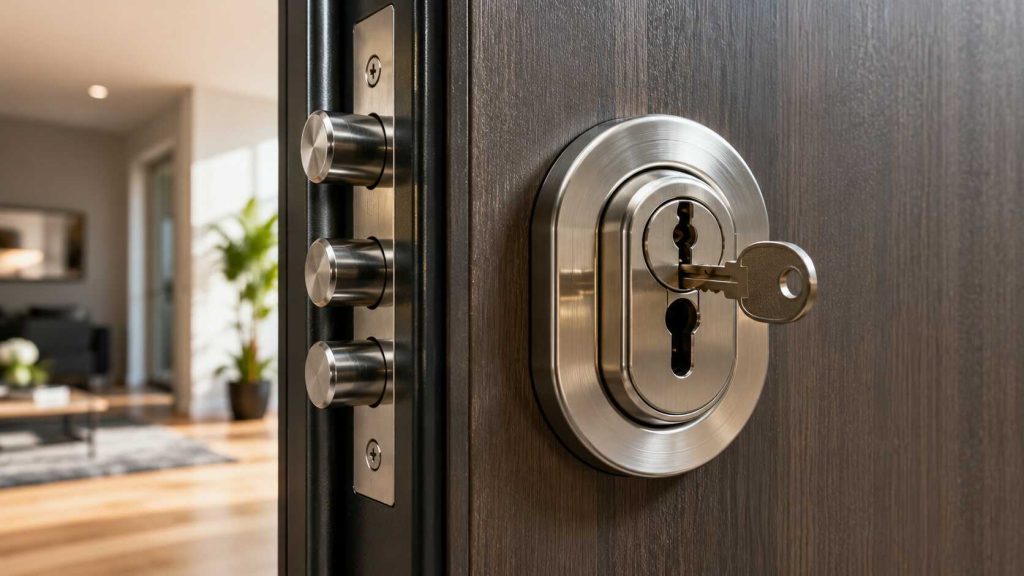 Cómo instalar un escudo de seguridad en una puerta