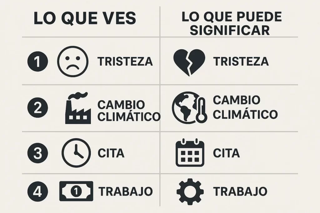 lo que puede significar